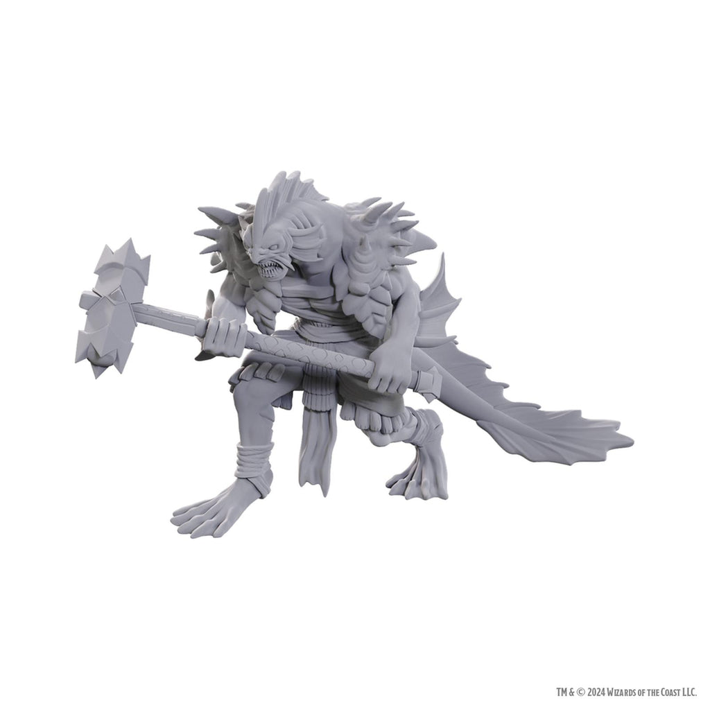 Wizkids Dungeons And Dragons Sahuagin Coral Smasher Miniature Figure