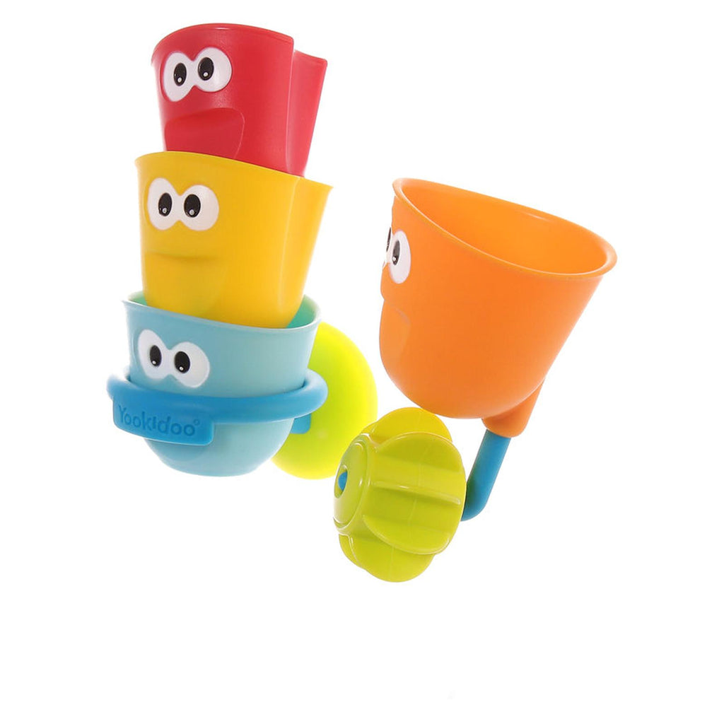 Yookidoo Fill And Spill Action Cups Bath Toy