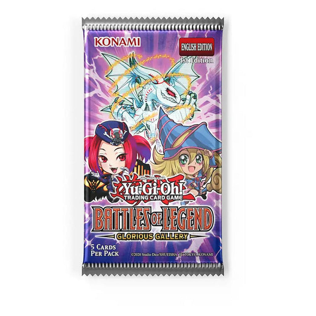 Yu-Gi-Oh Battles Of Legend Glorious Gallery Single Booster Pack