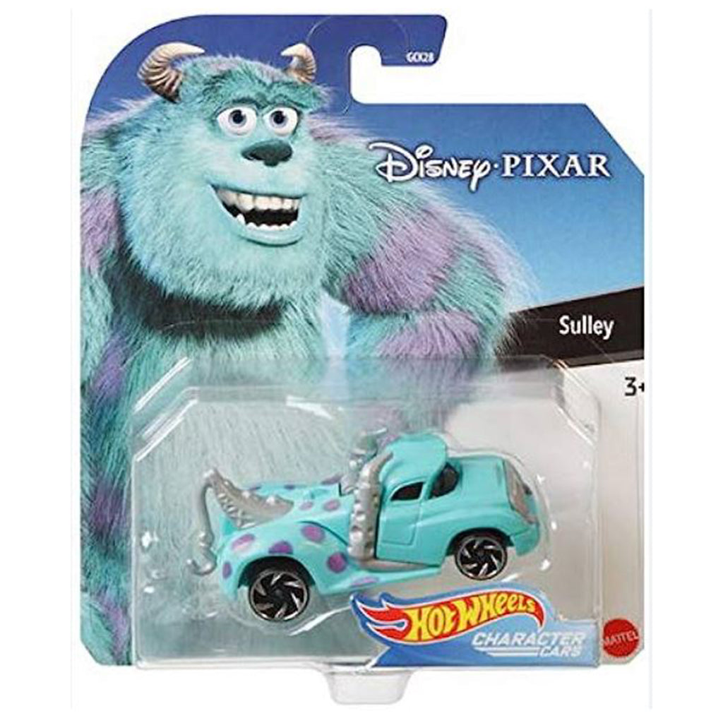 Hot Wheels Pixar Monsters Inc Character Cars Sulley - Radar Toys