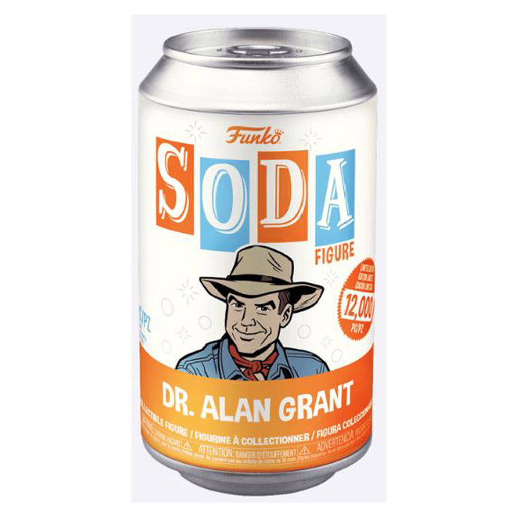 Funko Jurassic Park SODA Alan Grant Figure