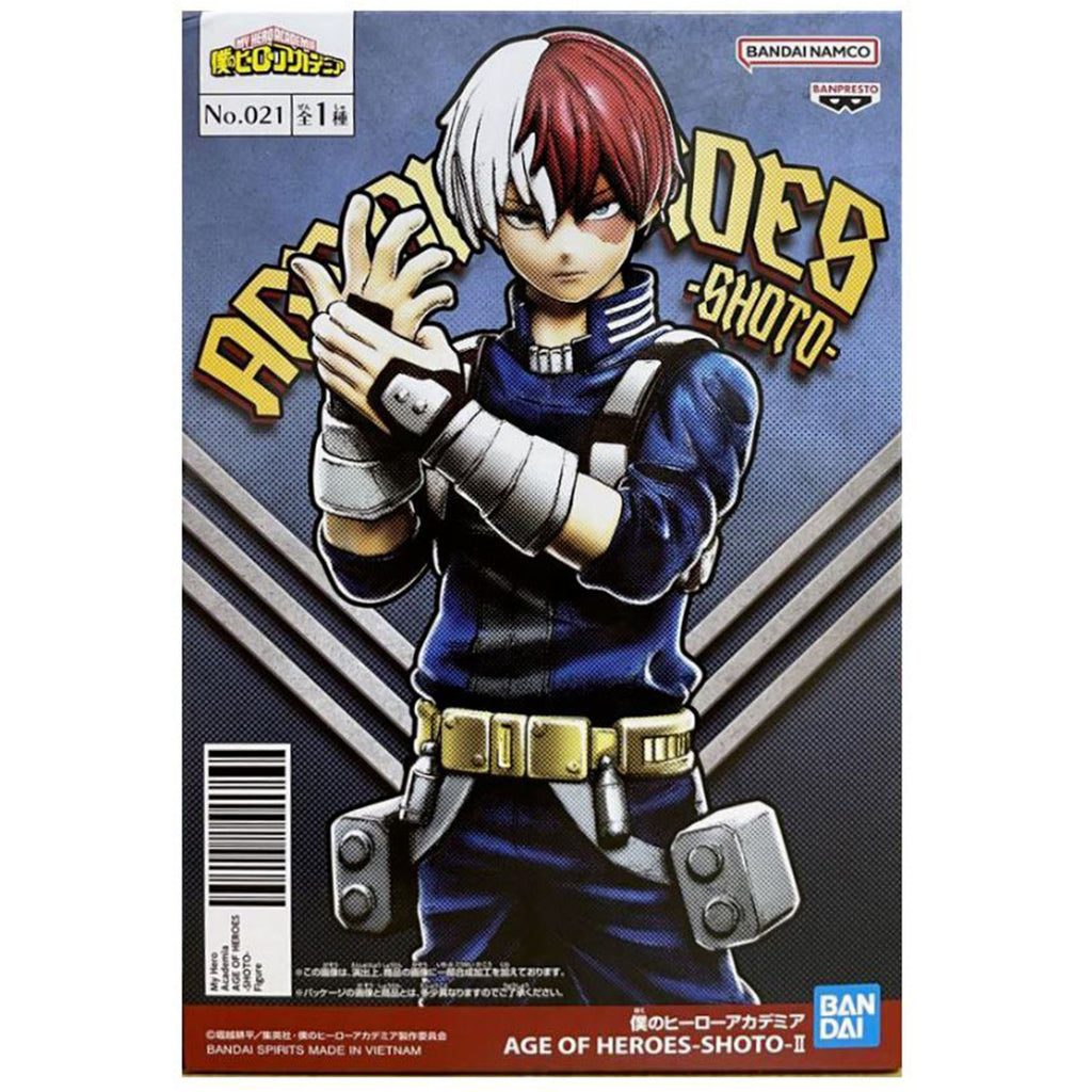 Bandai Namco My Hero Academia Age Of Heroes Shoto II Figure - Radar Toys
