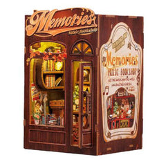 CuteBee Book Journey Series Memories Music Bookshop DIY Book Nook - Radar Toys