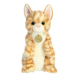 Aurora Miyoni Tots Sitting Pretty Orange Tabby Kitten 10.5 Inch Plush Figure - Radar Toys