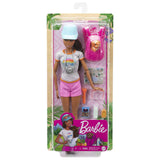 Mattel Barbie You Can Be Anything Brunette Adventure With Puppy Doll Set - Radar Toys