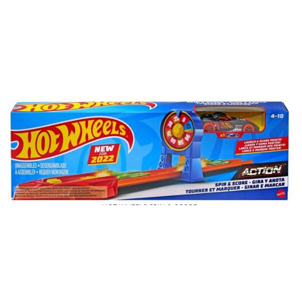 Mattel Hot Wheels Action Classic Stunt Spin And Score Set