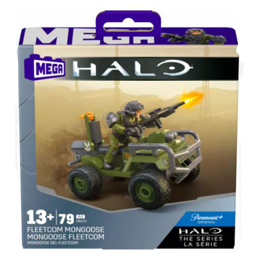 MEGA Halo The Series Fleetcom Mongoose Building Set - Radar Toys