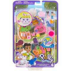 Mattel Polly Pocket Flower Garden Bunny Compact - Radar Toys