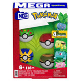 MEGA Pokemon Grass-Type Trainer Team Building Set - Radar Toys