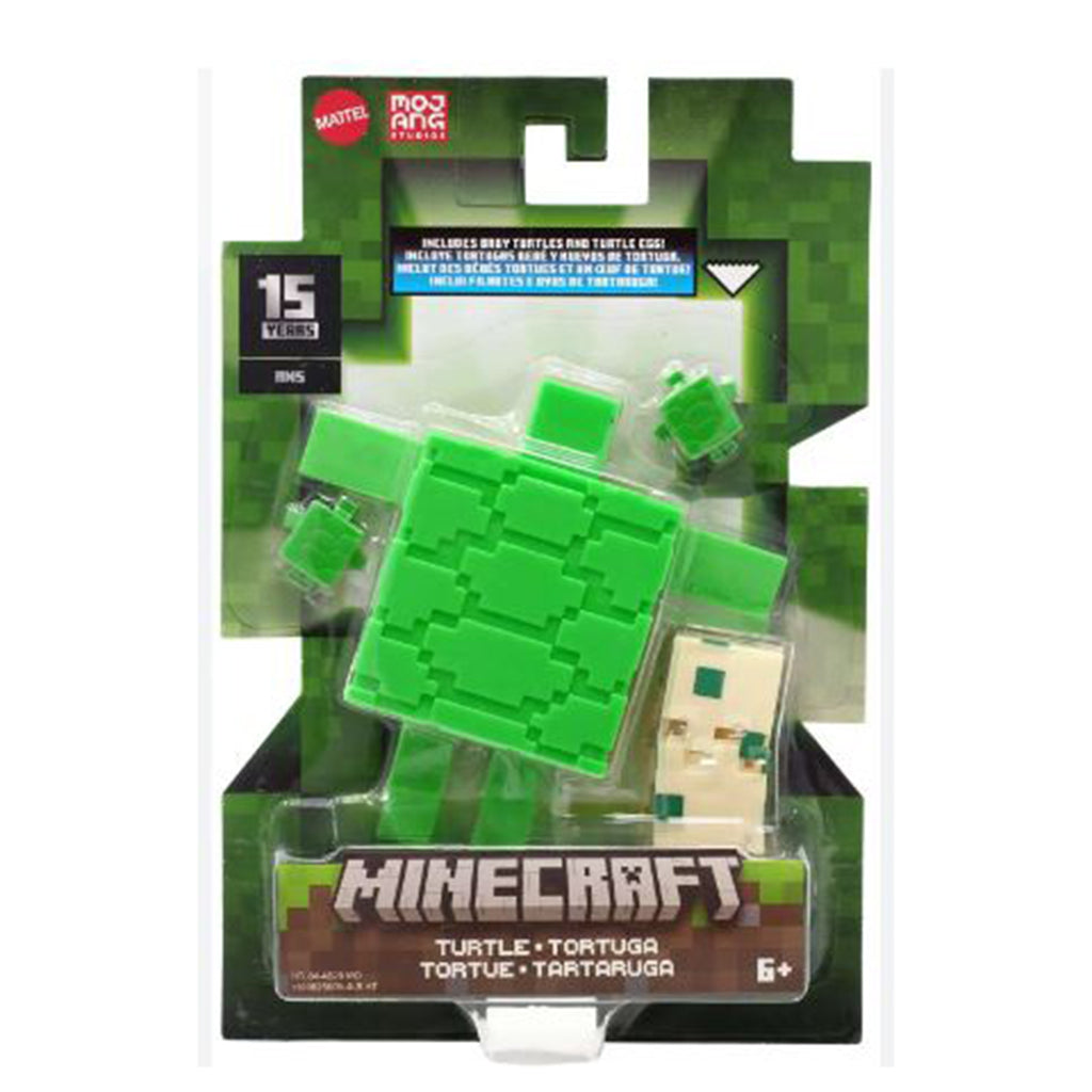 Mattel Minecraft Turtle Action Figure