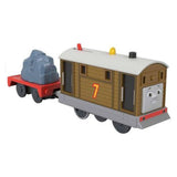 Thomas And Friends Toby Motorized Train Engine With Cargo - Radar Toys