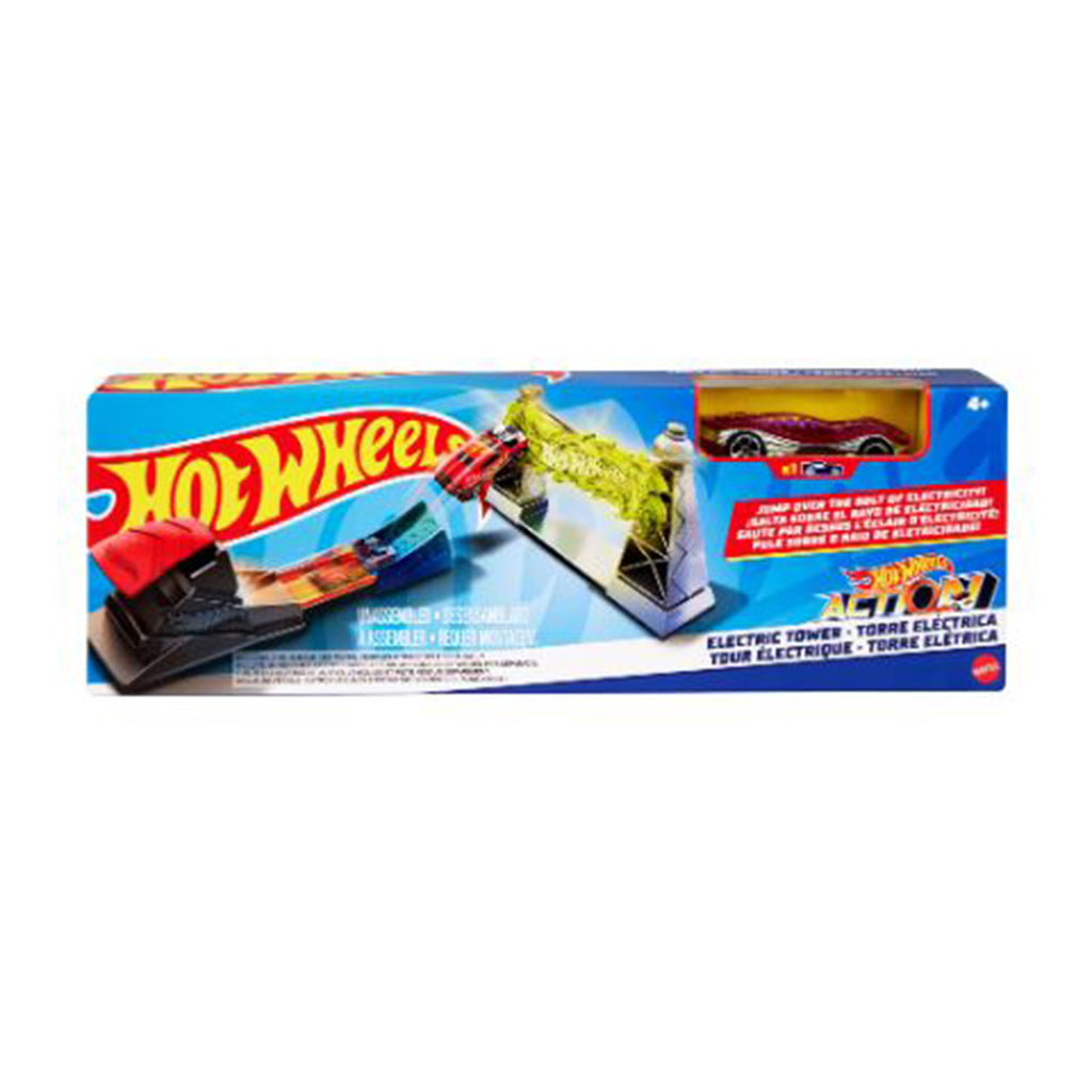Mattel Hot Wheels Action Classic Stunt Electric Tower Set