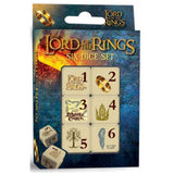 Masterpieces Lord Of The Rings Six Dice Set - Radar Toys