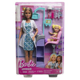 Mattel Barbie You Can Be Anything Brunette Dentist With Child Doll Set - Radar Toys