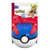 MEGA Pokemon Chespin With Great Ball Building Set - Radar Toys