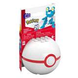 MEGA Pokemon Froakie With Premier Ball Building Set - Radar Toys