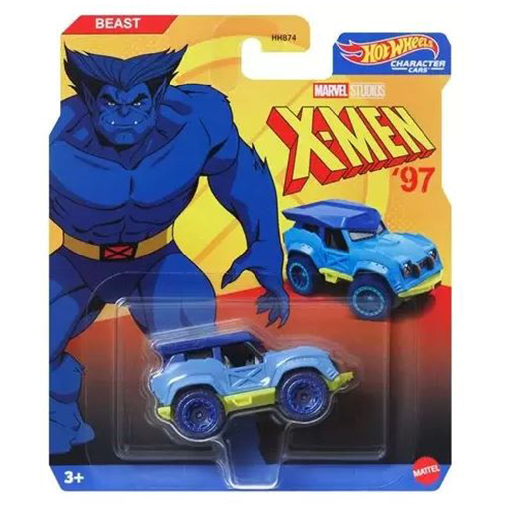 Mattel Hot Wheels Marvel X-Men 97 Beast Diecast Vehicle