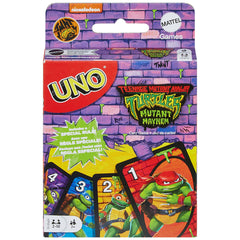 Mattel Teenage Mutant Ninja Turtles Mutant Mayhem Uno Card Game - Radar Toys