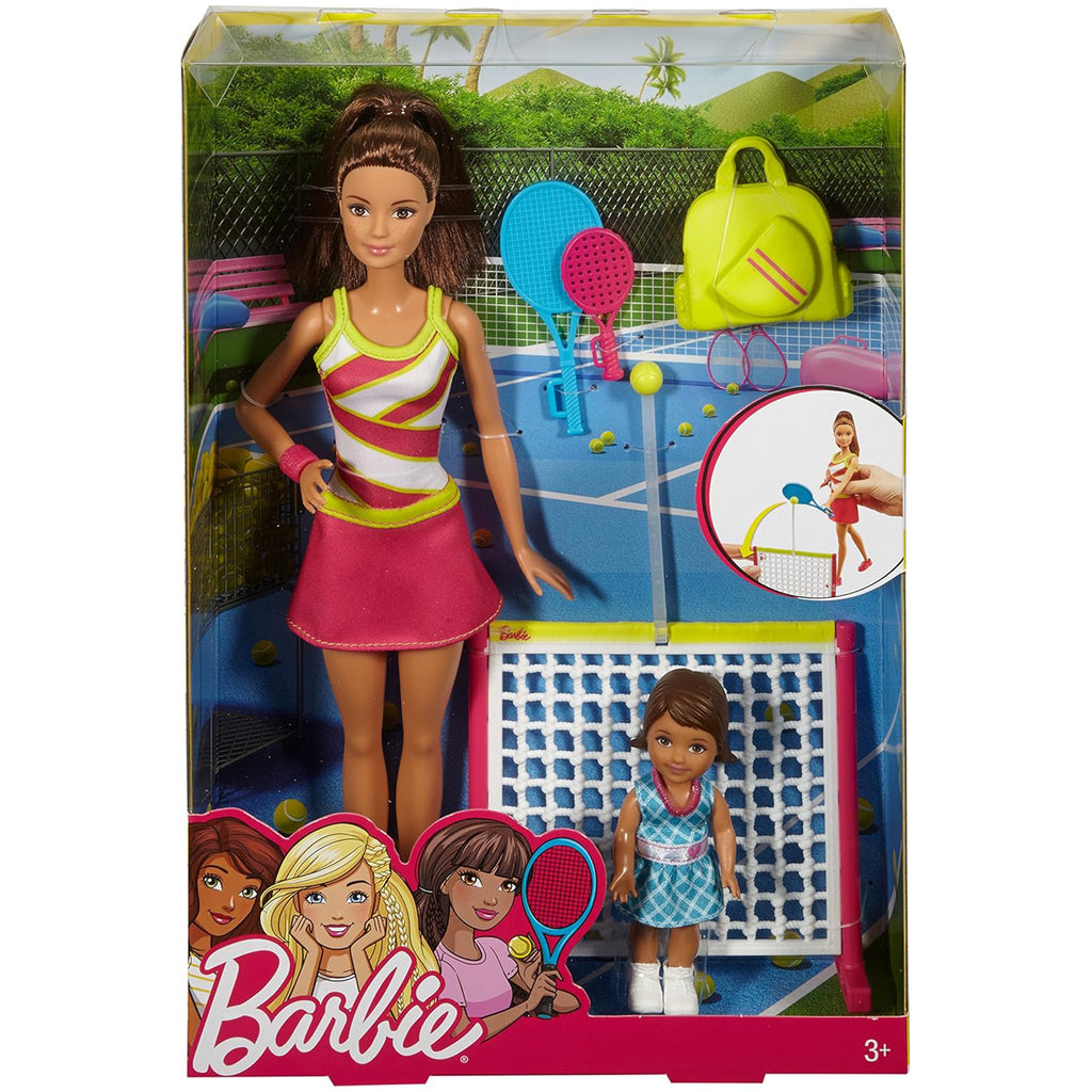 Mattel Barbie I Love School Tennis Teacher And Student Doll Set