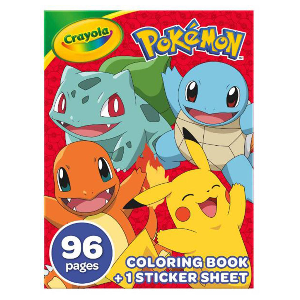 Crayola Pokemon Coloring Book - Radar Toys