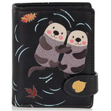 Shagwear Otters Small Black Wallet - Radar Toys