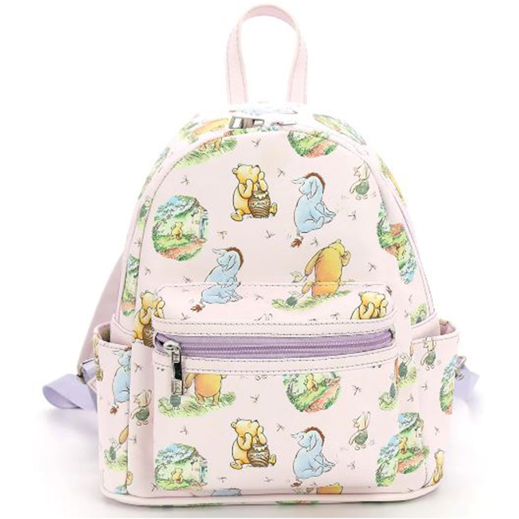 Comeco Winnie The Pooh AOP Mini Backpack In Vinyl - Radar Toys