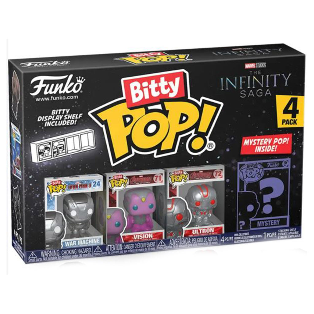 Funko Marvel Avengers POP War Machine Vision Ultron 4 Pack Vinyl Figures