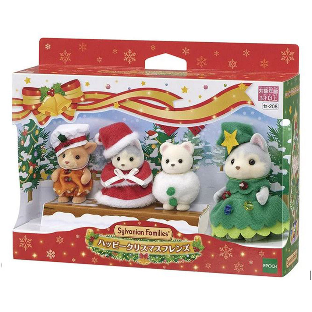 Calico Critters Happy Christmas Friends Figure Set CC2081