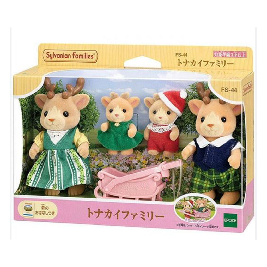 Calico Critters Reindeer Family Figure Set CC2058 - Radar Toys
