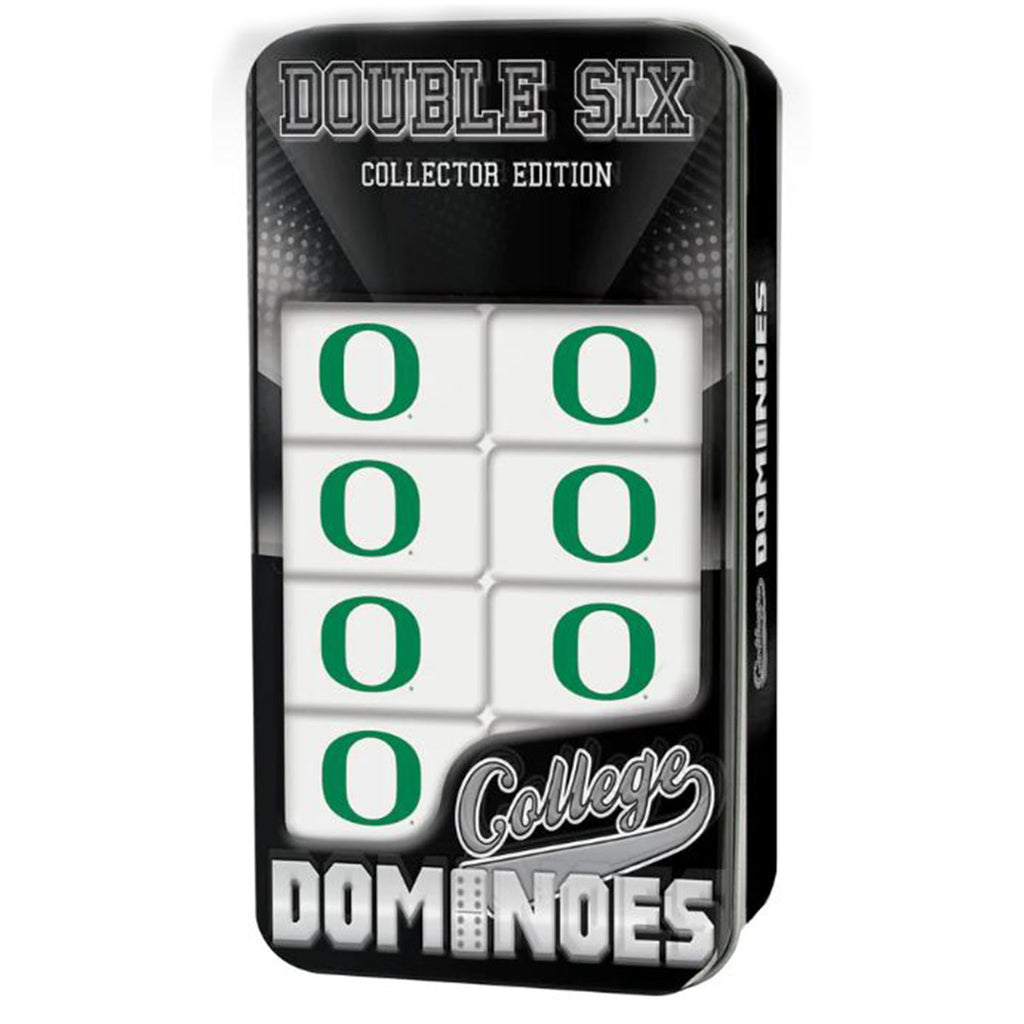 Masterpieces University Of Oregon Double Six Dominoes Set - Radar Toys