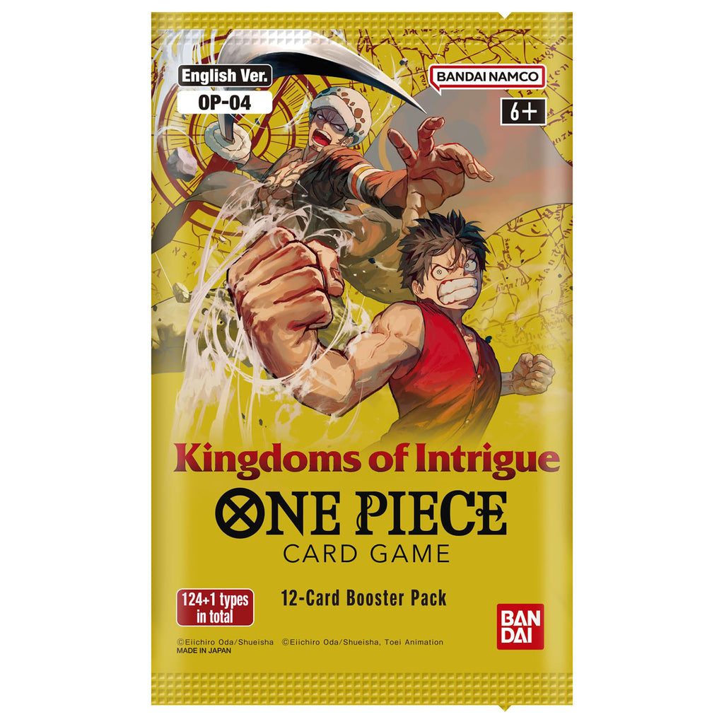 Bandai One Piece Kingdom Of Intrigue Card Game Booster Pack