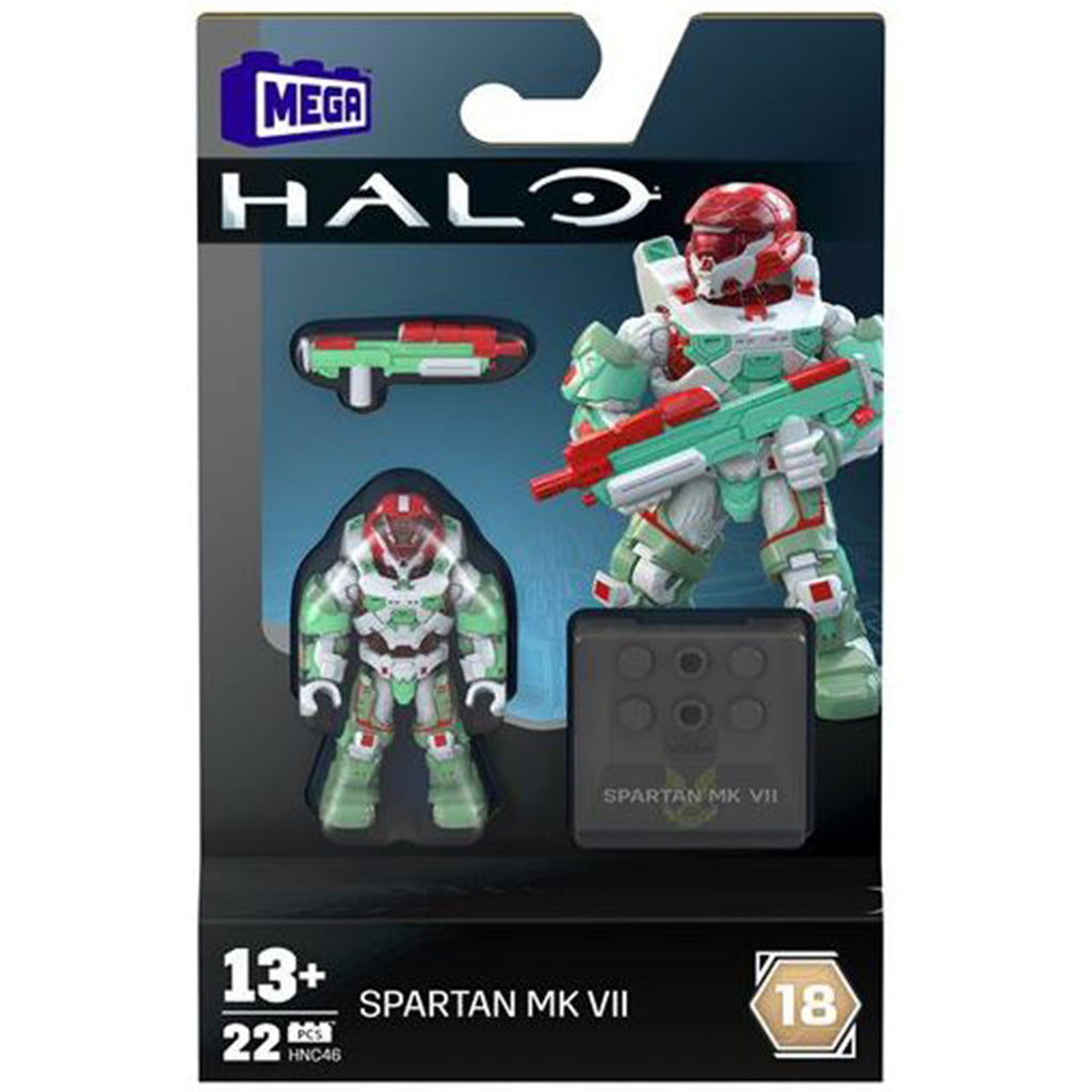 Mega Construx Halo Heroes Spartan MK VII Building Set - Radar Toys