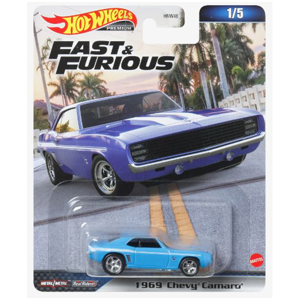 Mattel Hot Wheels Fast And Furious 1969 Chevy Camaro - Radar Toys