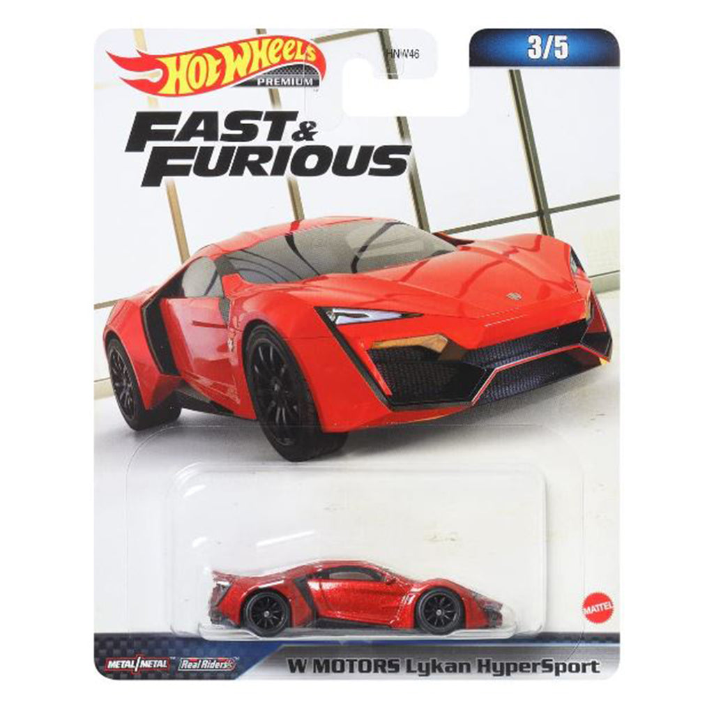 Mattel Hot Wheels Fast And Furious W Motors Lykan HyperSport - Radar Toys