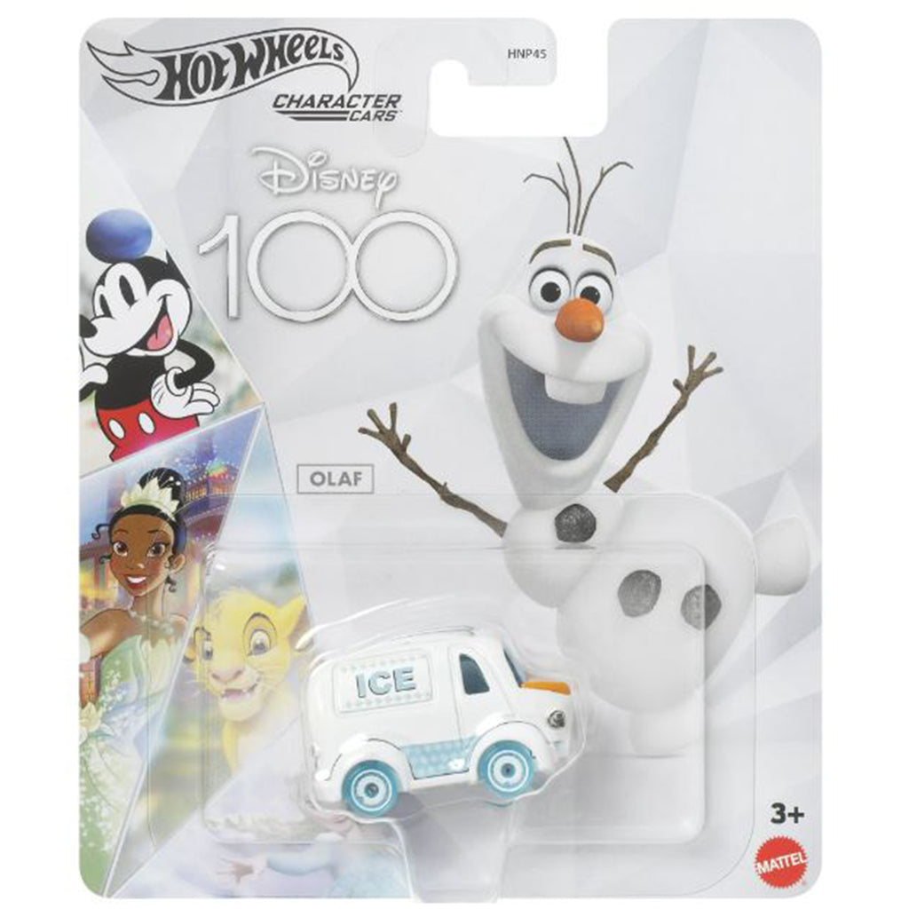 Mattel Hot Wheels Disney 100 Olaf Character Car - Radar Toys