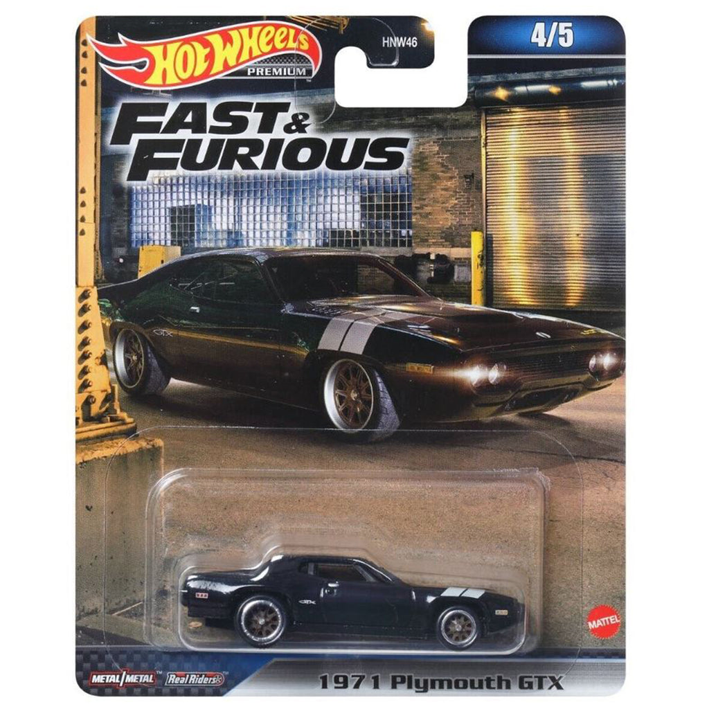 Mattel Hot Wheels Fast And Furious 1971 Plymouth GTX - Radar Toys
