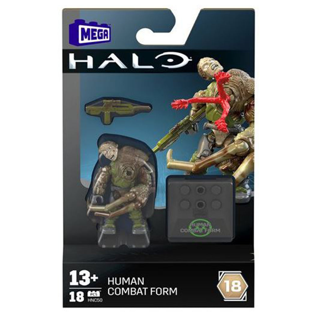 Mega Construx Halo Heroes Human Combat Form Building Set - Radar Toys