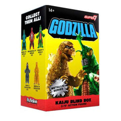 Super7 Godzilla Wave 05 Metallic Series Blind Box 3.75 Inch Action Figure - Radar Toys