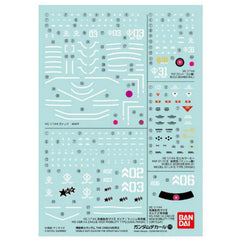 Bandai Mobile Suit Gundam GD-119 The Origin Multiuse Decal Set - Radar Toys