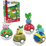 MEGA Pokemon Grass-Type Trainer Team Building Set - Radar Toys
