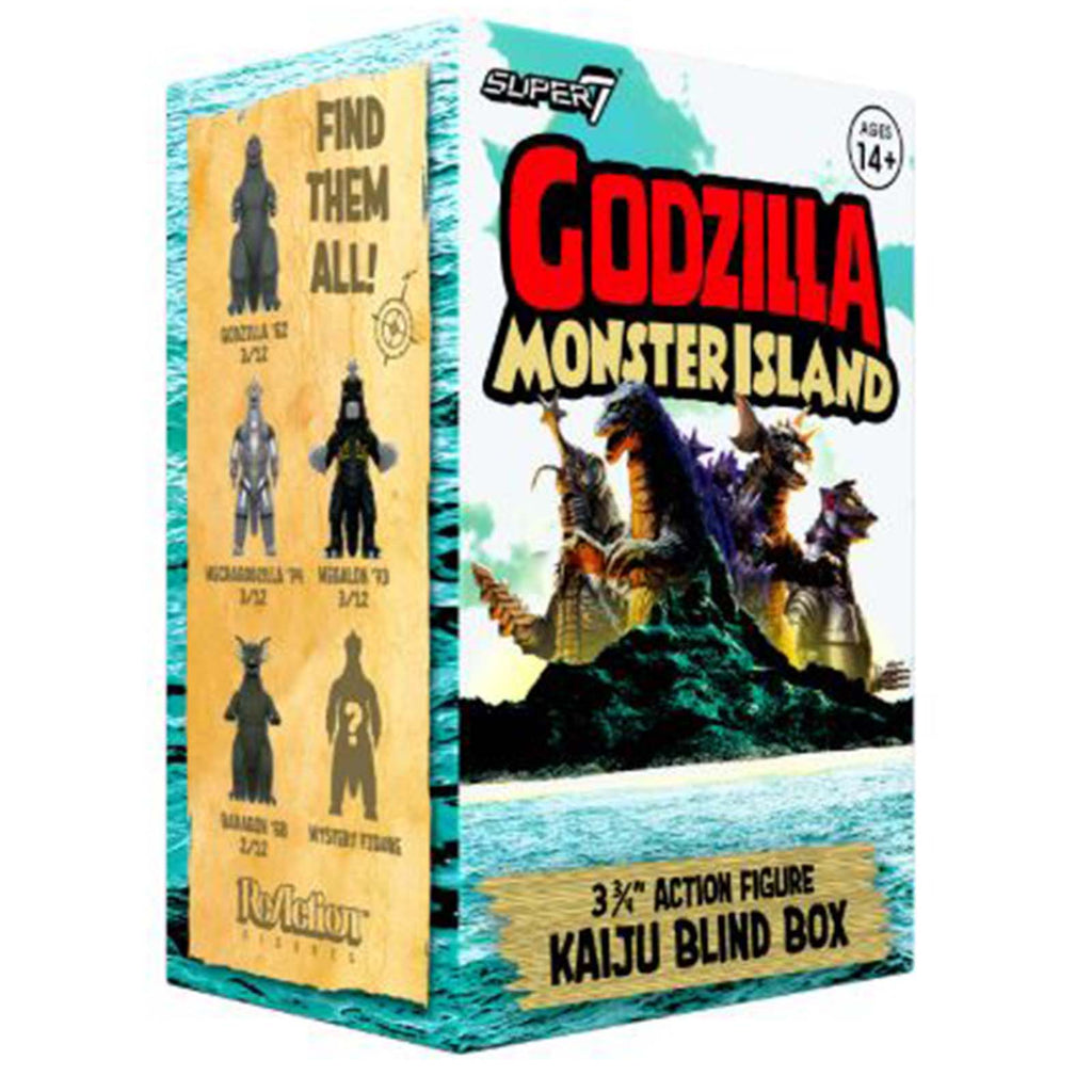 Super7 Godzilla Wave 07 Monster Island Single Blind Box 3.75 Inch Action Figure