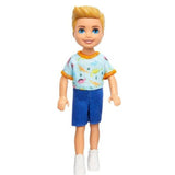 Mattel Barbie Club Chelsea Blonde Shirt And Blue Shorts Doll - Radar Toys