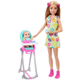 Barbie Skipper Babysitters Inc Blonde Skipper Doll With Baby Doll And Accessories - Radar Toys