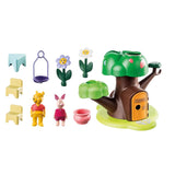 Playmobil 123 Disney Winnie The Pooh Winnie's And Piglet's Tree House Building Set - Radar Toys