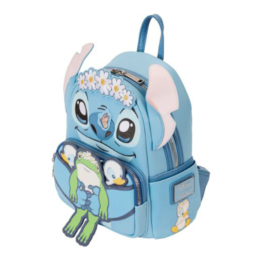 Loungefly Disney Lilo And Stitch Springtime Stitch Cosplay Mini Backpack