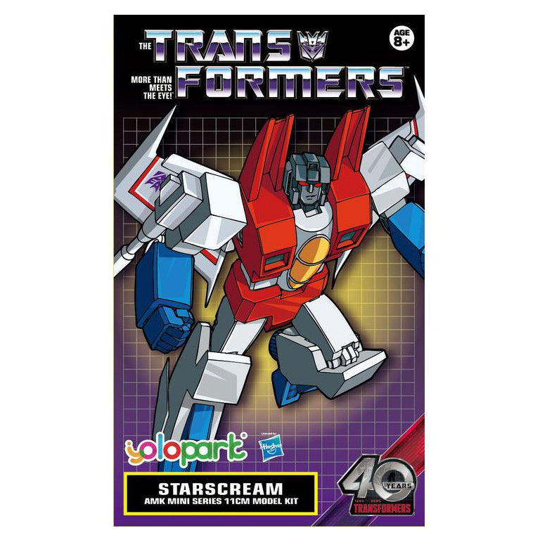 Yolopark Transformers AMK Mini Series Starscream Model Kit - Radar Toys