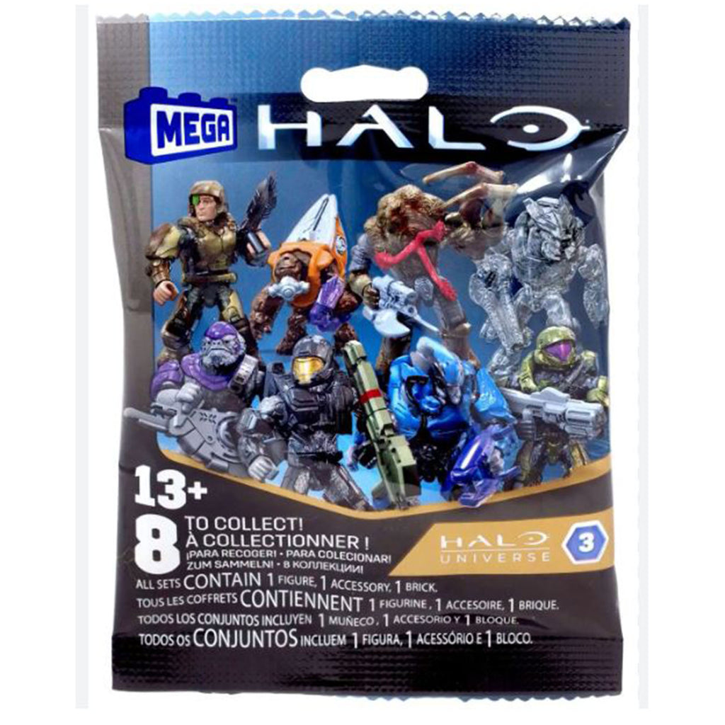 MEGA Series 3 Halo Universe Single Blind Bag Figure - Radar Toys