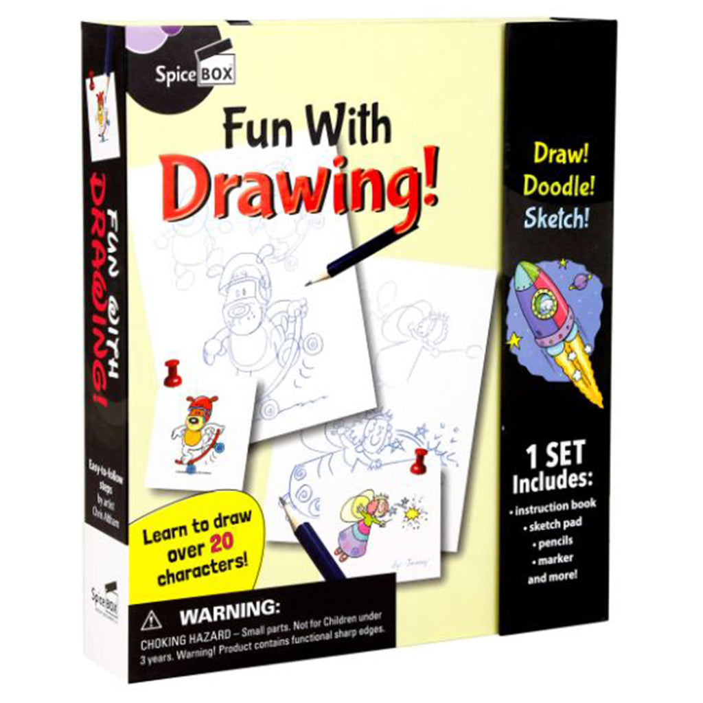Spice Box Fun With Drawing Set - Radar Toys