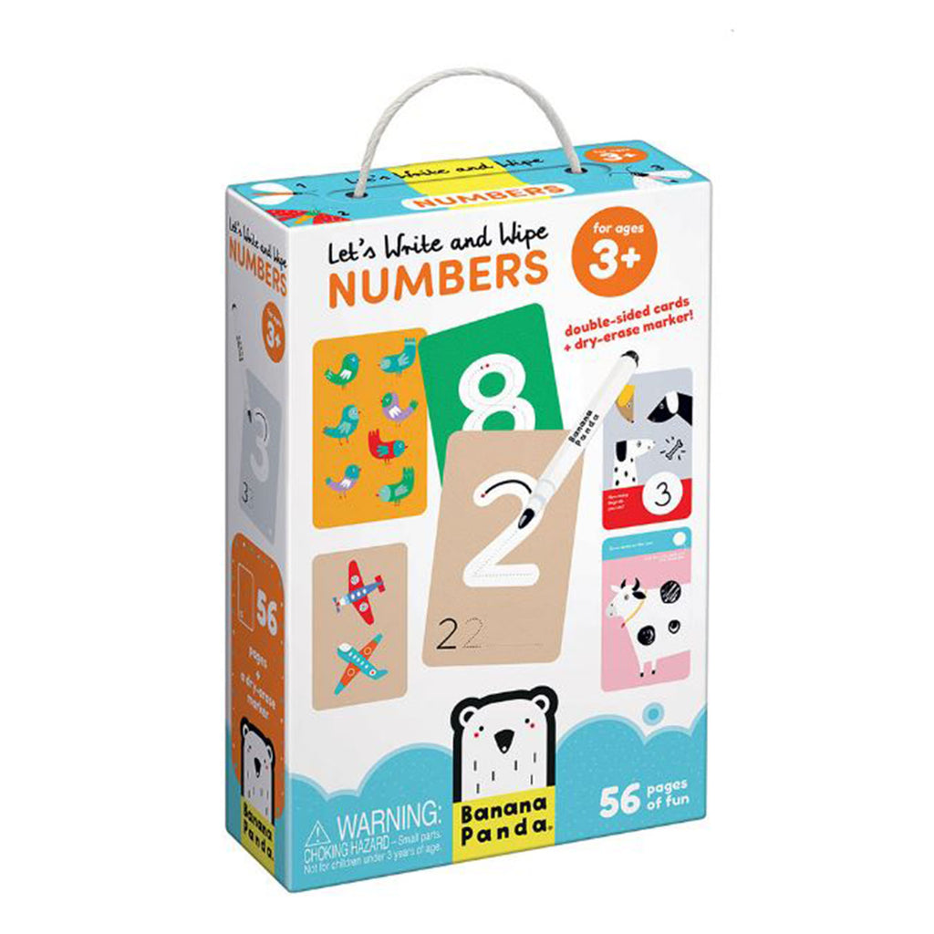 Banana Panda Let's Write And Wipe Numbers - Radar Toys