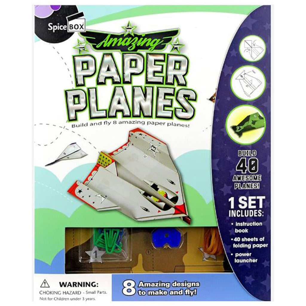 Spice Box Amazing Paper Planes Set - Radar Toys